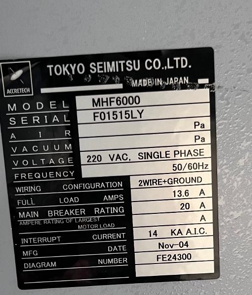 accretech-uf3000-wafer-probing-machine