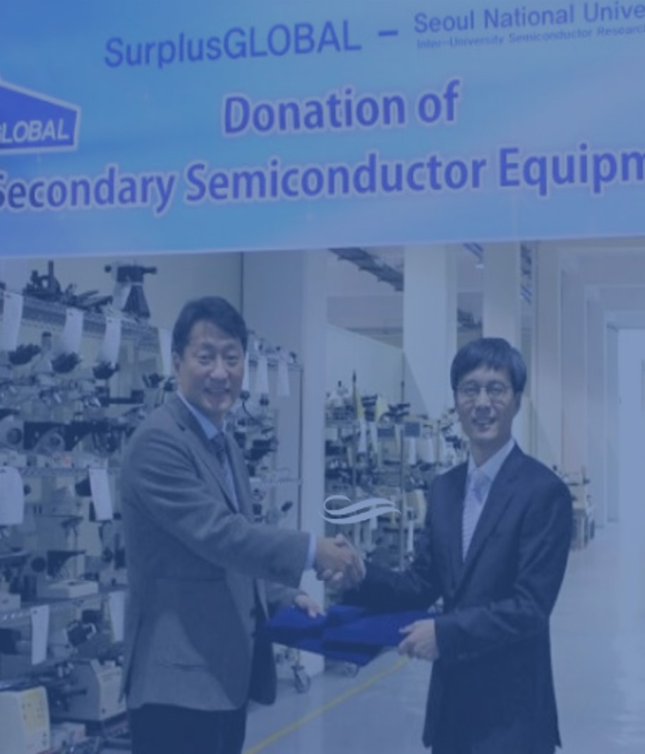 Donation of semiconductor equipment